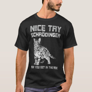 Snygg Schrödinger Physics T Shirt