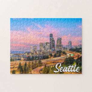 Snygg Seattle, Washington Pussel