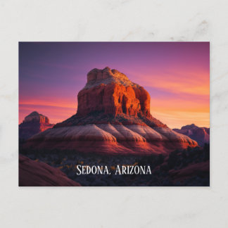 Snygg Sedona Arizona Red Sten Ligcape Art Vykort