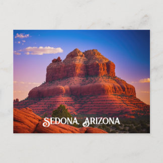 Snygg Sedona Arizona Red Sten Ligcape Art Vykort