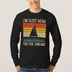 Snygg segling för män kvinnor båt nautisk segel B T Shirt