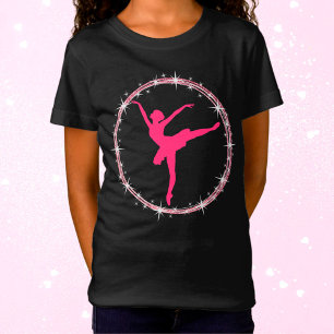 Snygg Shock rosa Ballerina Twinkle T Shirt