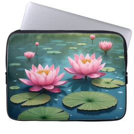 Snygg Siam Lotus Laptop sleeve 13 tum