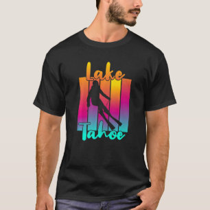 Snygg Sjö Tahoe Winter Sunset T Shirt