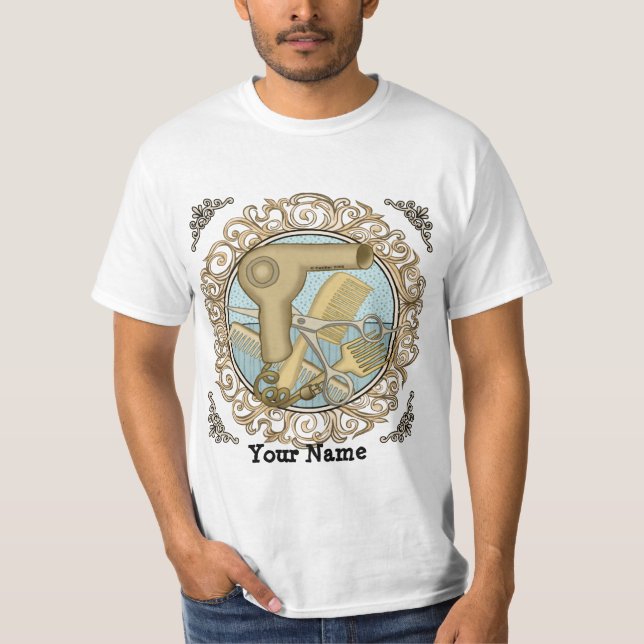 Snygg skönhetsspecialist t-shirt (Framsida)