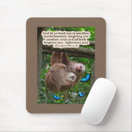 Snygg Sloth Scripture: Ephesian 4:32 Musmatta