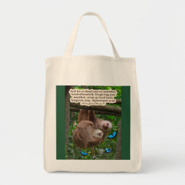 Snygg Sloth Scripture: Ephesian 4:32 Tygkasse