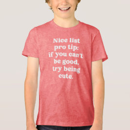 Snygg, snygg, vit julklapp t shirt