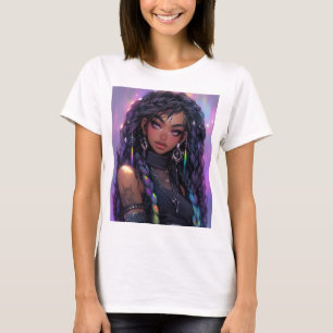 Snygg Snyggt Hair Anime Girl T Shirt