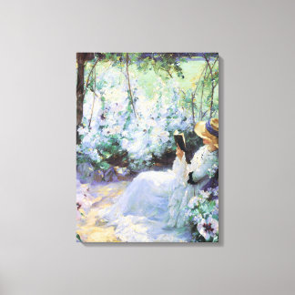 Snygg Solitude Frank Bramley Fine Art Canvastryck