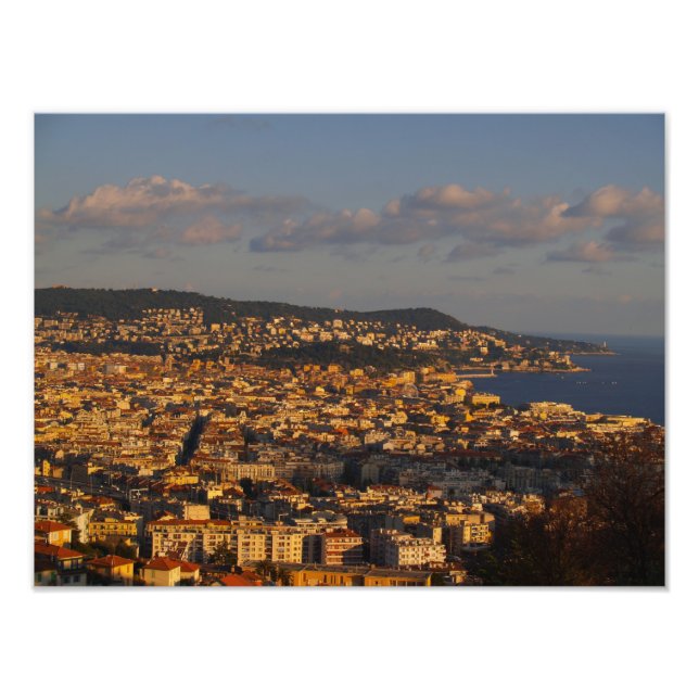 Snygg solnedgång fototryck (Framsidan)