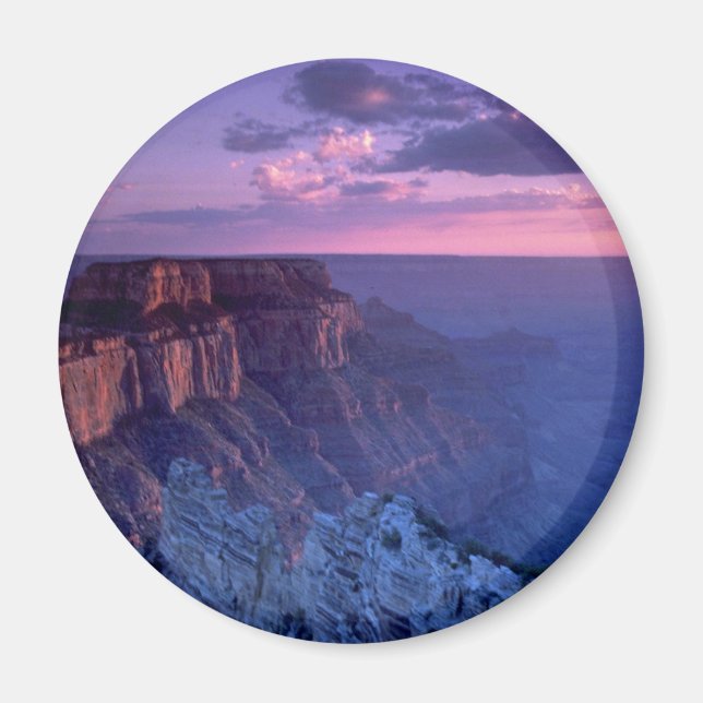 Snygg solnedgång: Grand Canyon, Arizona Magnet (Framsidan)