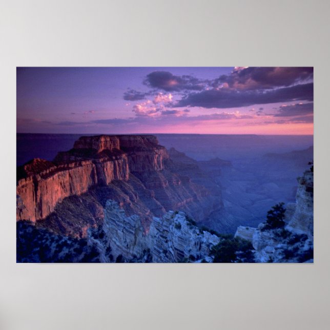 Snygg solnedgång: Grand Canyon, Arizona Poster (Framsidan)