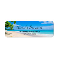 Snygg Solnys Tropical Beach Photo