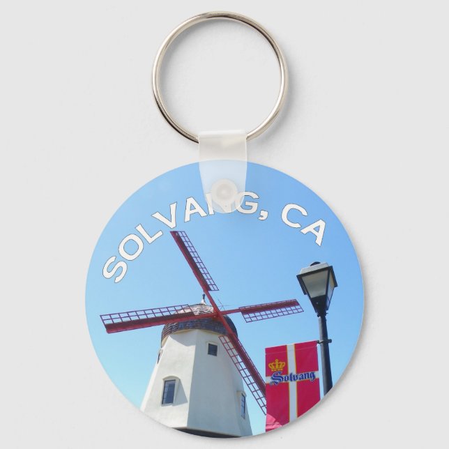 Snygg Solvang Keychain! Nyckelring (Framsida)