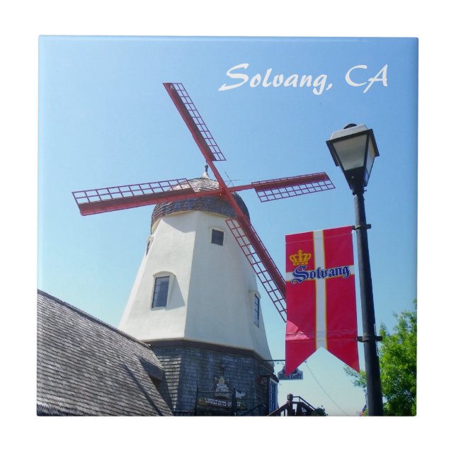 Snygg Solvang Tile! Kakelplatta (Framsidan)