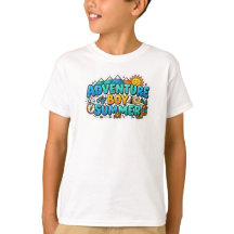snygg sommar t-shirt design för pojkar