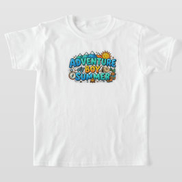 snygg sommar t-shirt design för pojkar