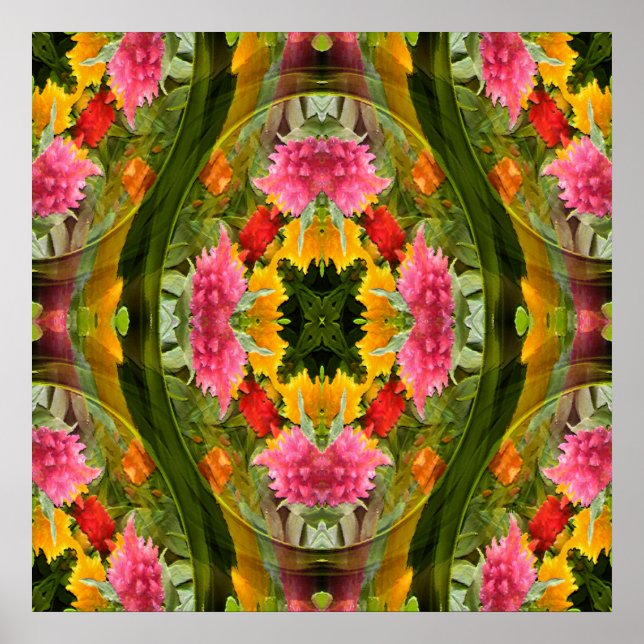 Snygg sommarträdgård.. poster (Framsidan)