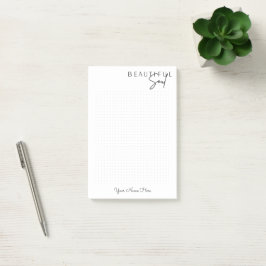 Snygg Soul Anpassa Anpassa Anteckningar Post-it Block