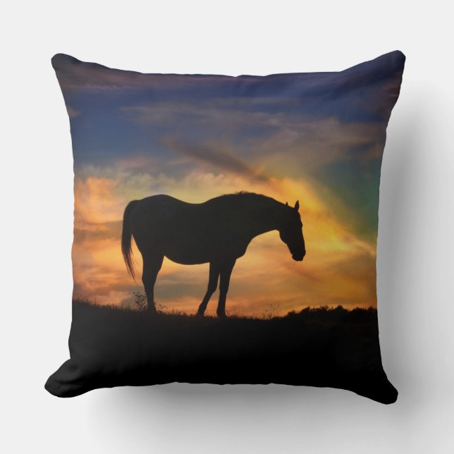 Snygg Southwest Horse Kudde (Framsida)