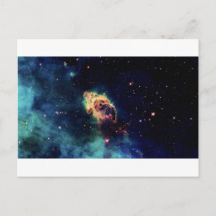 Snygg Space Nebula Vykort