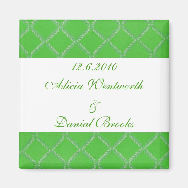 Snygg Spara datum magneter (Framsidan)