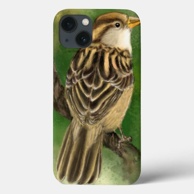 Snygg Sparrow iphone case (Baksida)