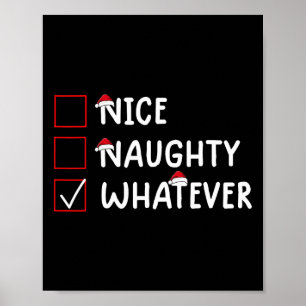 Snygg Spelar ingen roll julklapp Poster