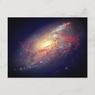 Snygg Spiral Galaxy - astronomi Vykort