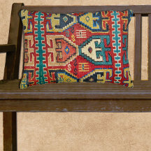 Snygg stambaserad antikk Kilim Carpet Design