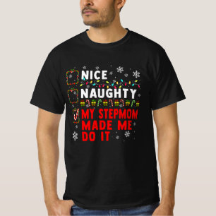 Snygg stepmor gör det jul t shirt