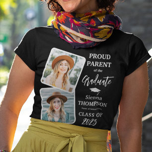 Snygg Stolt Förälder till Examinanden 2 Foto  T Shirt