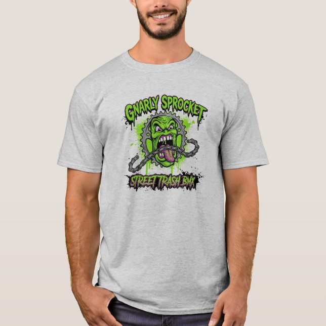 Snygg Street skräp T-shirt (Framsida)