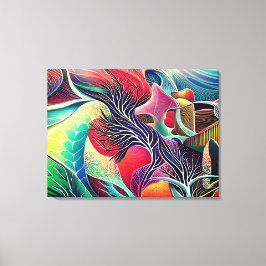 Snygg Struktur Canvastryck