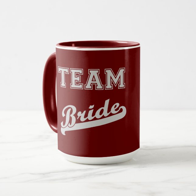 Snygg Stylish Brudtärna Mugg (Framsida vänster)