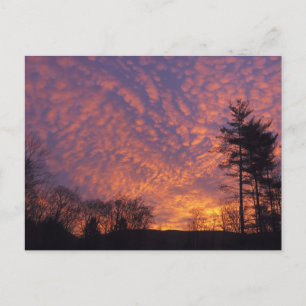Snygg Sunrise Himmel med Clouds Photo Vykort
