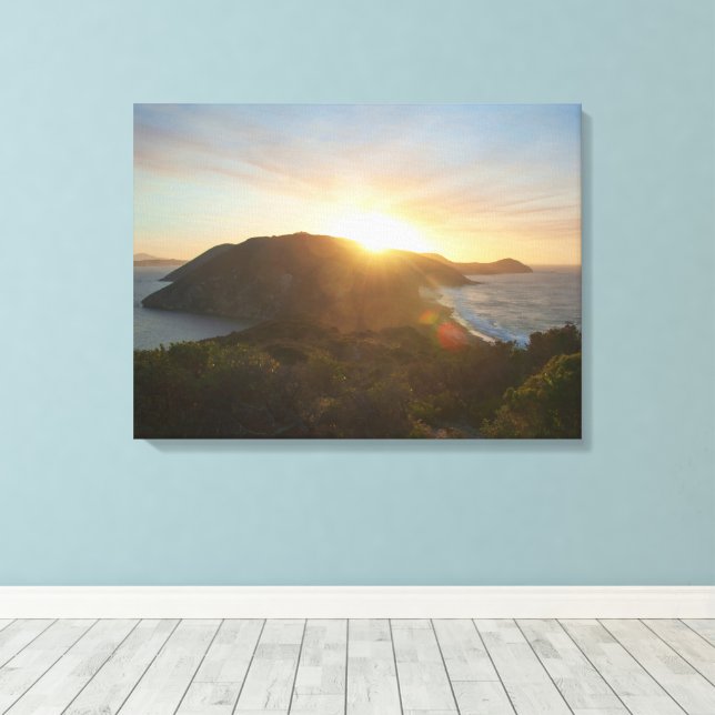 Snygg Sunrise liggande Panorama Australien Canvastryck (Insitu (trägolv))