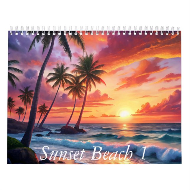 Snygg Sunset Kalender (Omslag)