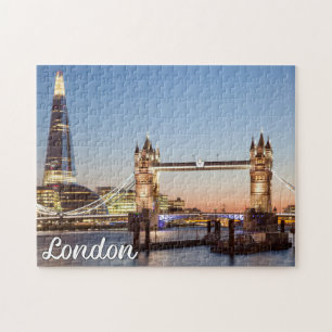 Snygg Sunset Over London, England Pussel