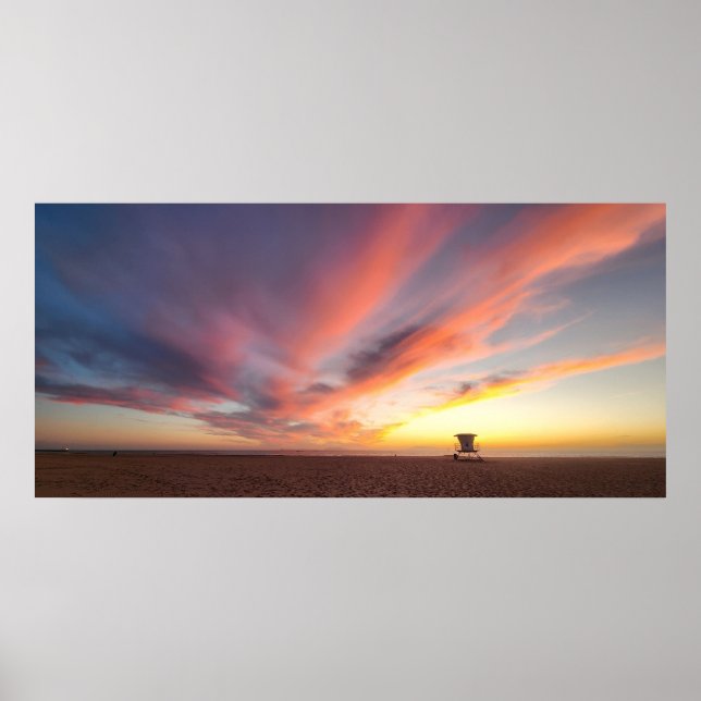 Snygg Sunset Poster (Framsidan)