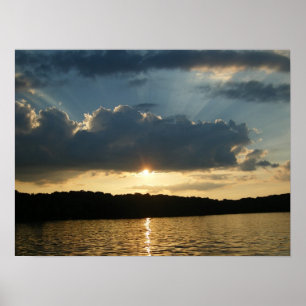 Snygg Sunset Poster