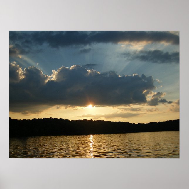 Snygg Sunset Poster (Framsidan)