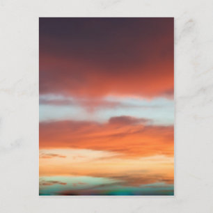 Snygg Sunset Vykort