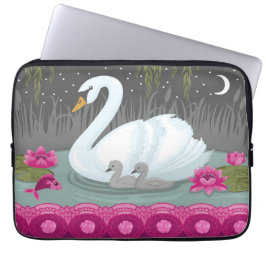Snygg Svan Laptop sleeve