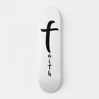 Snygg svart och vit mini skateboard bräda 18,5 cm