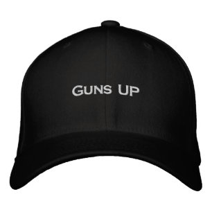 snygg svart vapen jakt present hatt broderad keps