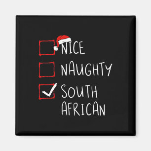 Snygg sydafrikansk jul, syd Afrika Magnet