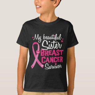 Snygg syster Bröstcancer överlevande Brother T Shirt