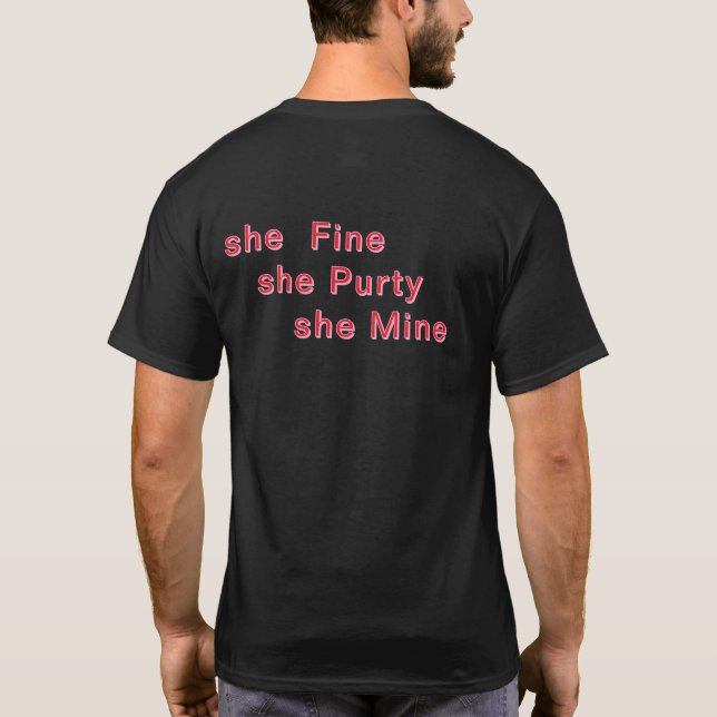 Snygg t-shirt (Baksida)